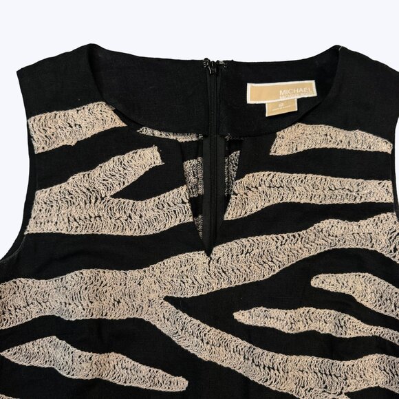 Michael Kors Women's Sleeveless Dress Size 2‎ Excellent Condition 100% Linen - Picture 4 of 11